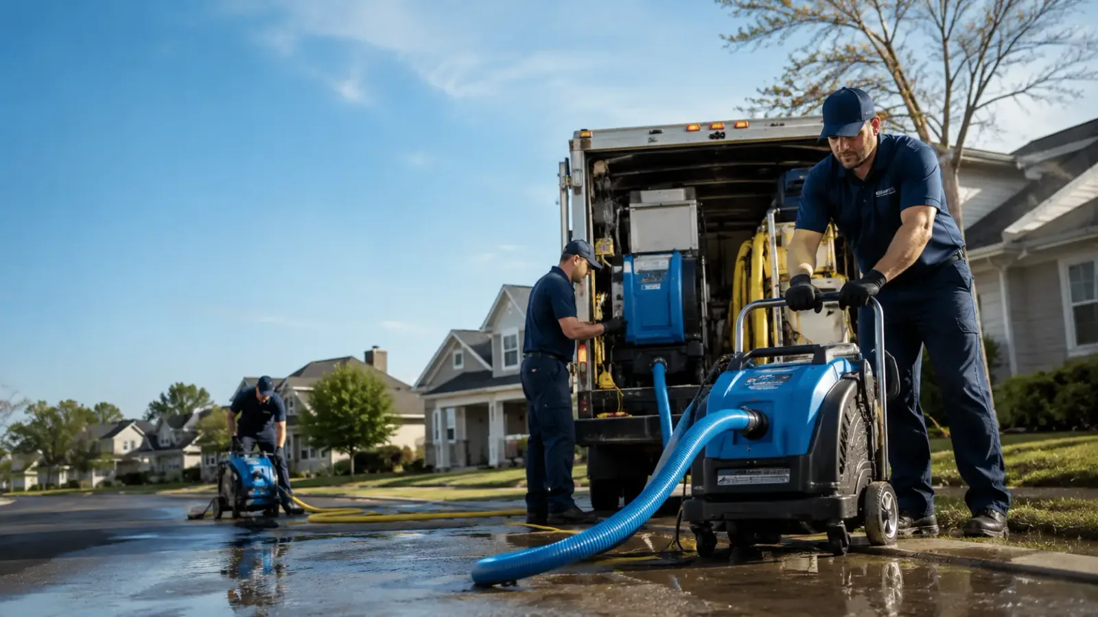 Flood Damage Cleanup in Snook, TX